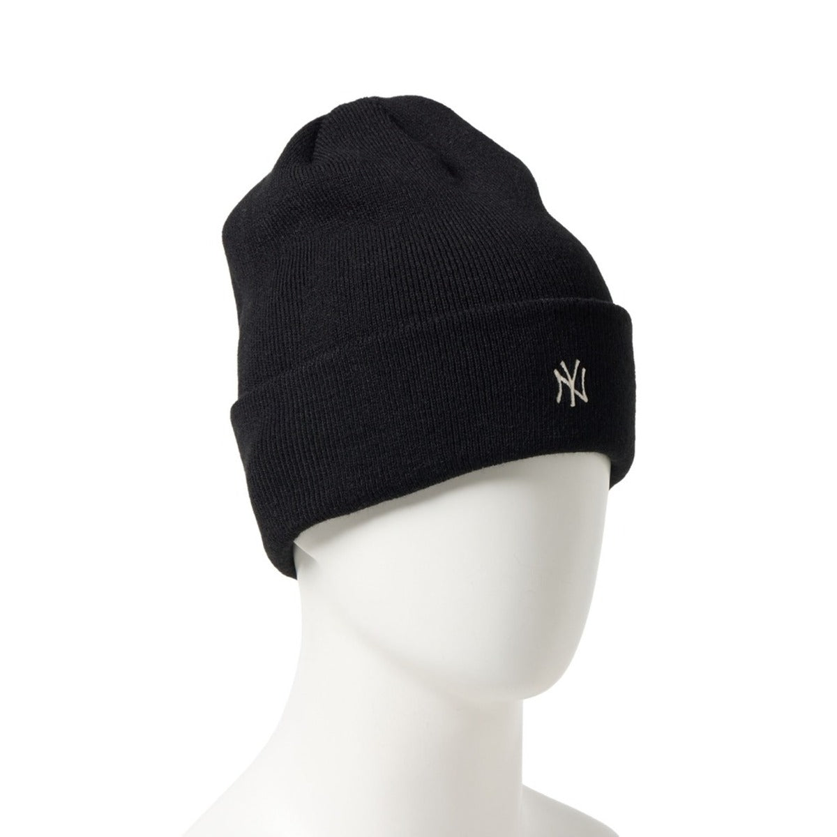 NEW ERA NEW YORK YANKEES MINI LOGO BASIC CUFF KNIT ニューエラ ニューヨーク・ヤンキース ミニロゴ ベーシック カフニット 15119674【メンズ MLB 球団ロゴ ミニロゴ コンパクトロゴ ワンポイントデザイン ベースボール キャップ 26FW】