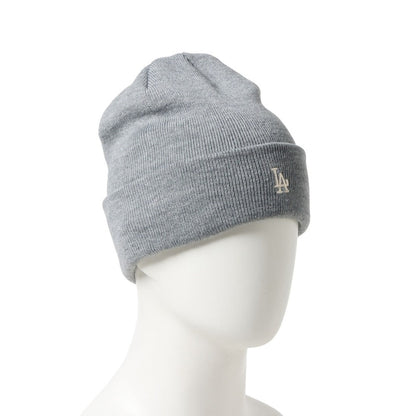 NEW ERA LOS ANGELES DODGERS MINI LOGO BASIC CUFF KNIT ニューエラ ロサンゼルス・ドジャース ミニロゴ ベーシック カフニット 15119678【メンズ MLB 球団ロゴ ミニロゴ コンパクトロゴ ワンポイントデザイン ベースボール キャップ 26FW】