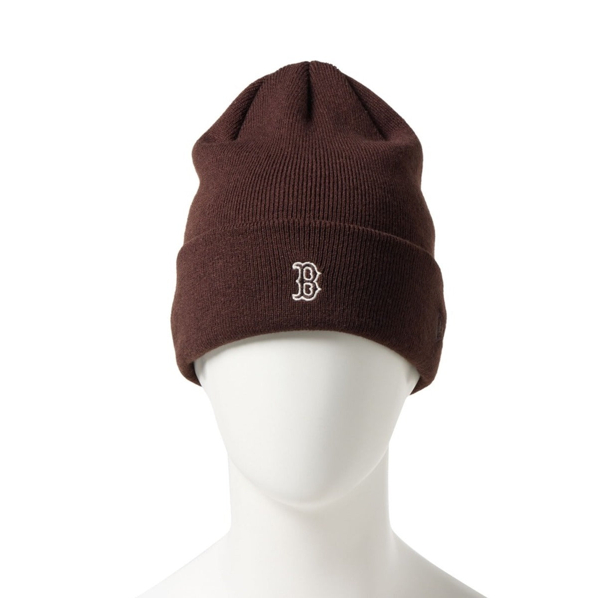 NEW ERA BOSTON RED SOX MINI LOGO BASIC CUFF KNIT ニューエラ ボストン・レッドソックス ミニロゴ ベーシック カフニット 15119679【メンズ MLB 球団ロゴ ミニロゴ コンパクトロゴ ワンポイントデザイン ベースボール キャップ 26FW】