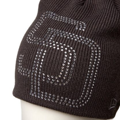 NEW ERA SAN DIEGO PADRES RHINESTONE BASIC BEANIE ニューエラ サンディエゴ・パドレス ラインストーン ベーシック ビーニー 15119753【メンズ ラインストーン 球団ロゴ ビッグロゴ ャップ ヘッドウェア ベースボール 26FW】