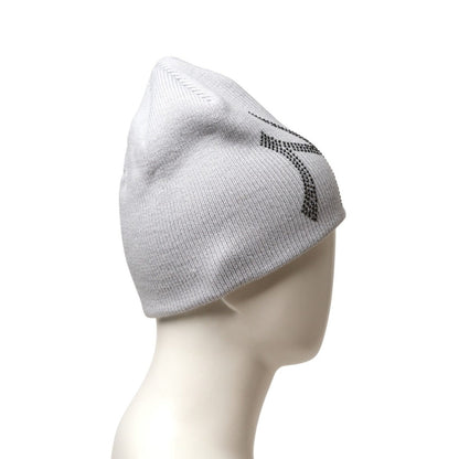 NEW ERA NEW YORK YANKEES RHINESTONE BASIC BEANIE ニューエラ ニューヨーク・ヤンキース ラインストーン ベーシック ビーニー 15119758【メンズ ラインストーン 球団ロゴ ビッグロゴ ャップ ヘッドウェア ベースボール 26FW】