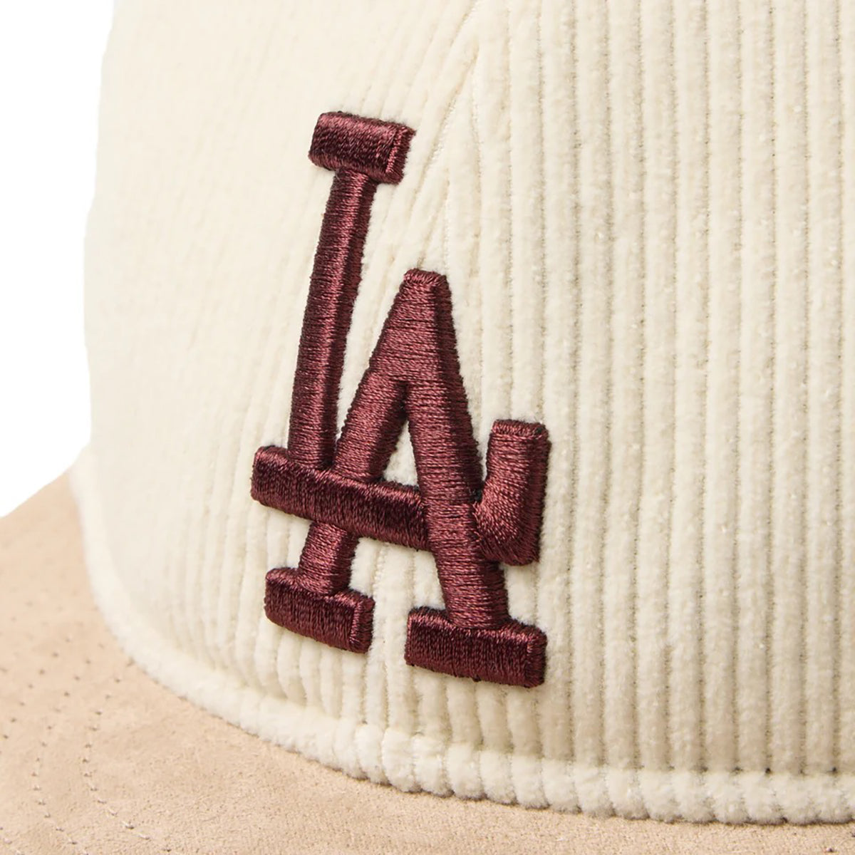 NEW ERA LOS ANGELES DODGERS 8W CORDUROY RETRO CROWN 9FIFTY ニューエラ ロサンゼルス ドジャース 8W コーデュロイ レトロ クラウン 9FIFTY 15136889-108【メンズ キャップ 帽子 コーデュロイ フラットバイザー 26FW】
