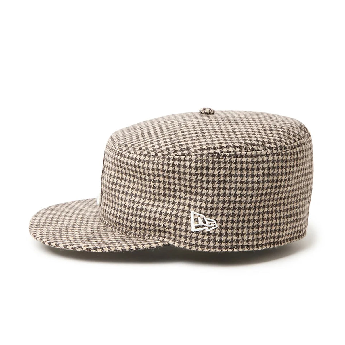 NEW ERA BOSTON RED SOX GUNCLUB CHECK PILLBOX FITTED ニューエラ ボストン レッドソックス ガンクラブチェック ピルボックス フィッテッド 15136895-108【メンズ キャップ 帽子 コーデュロイ フラットバイザー 26FW】