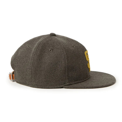 NEW ERA SAN DIEGO PADRES MELTON SOFT BUCKRAM 9FIFTY ニューエラ サンディエゴ パドレス メルトン ソフト バックラム 9FIFTY 15136996-108【メンズ キャップ 帽子 フェルト 保温性 フラットバイザー 26FW】