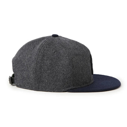 NEW ERA NEW YORK YANKEES MELTON SOFT BUCKRAM 9FIFTY ニューエラ ニューヨーク ヤンキース メルトン ソフト バックラム 9FIFTY 15136997-108【メンズ キャップ 帽子 フェルト 保温性 フラットバイザー 26FW】