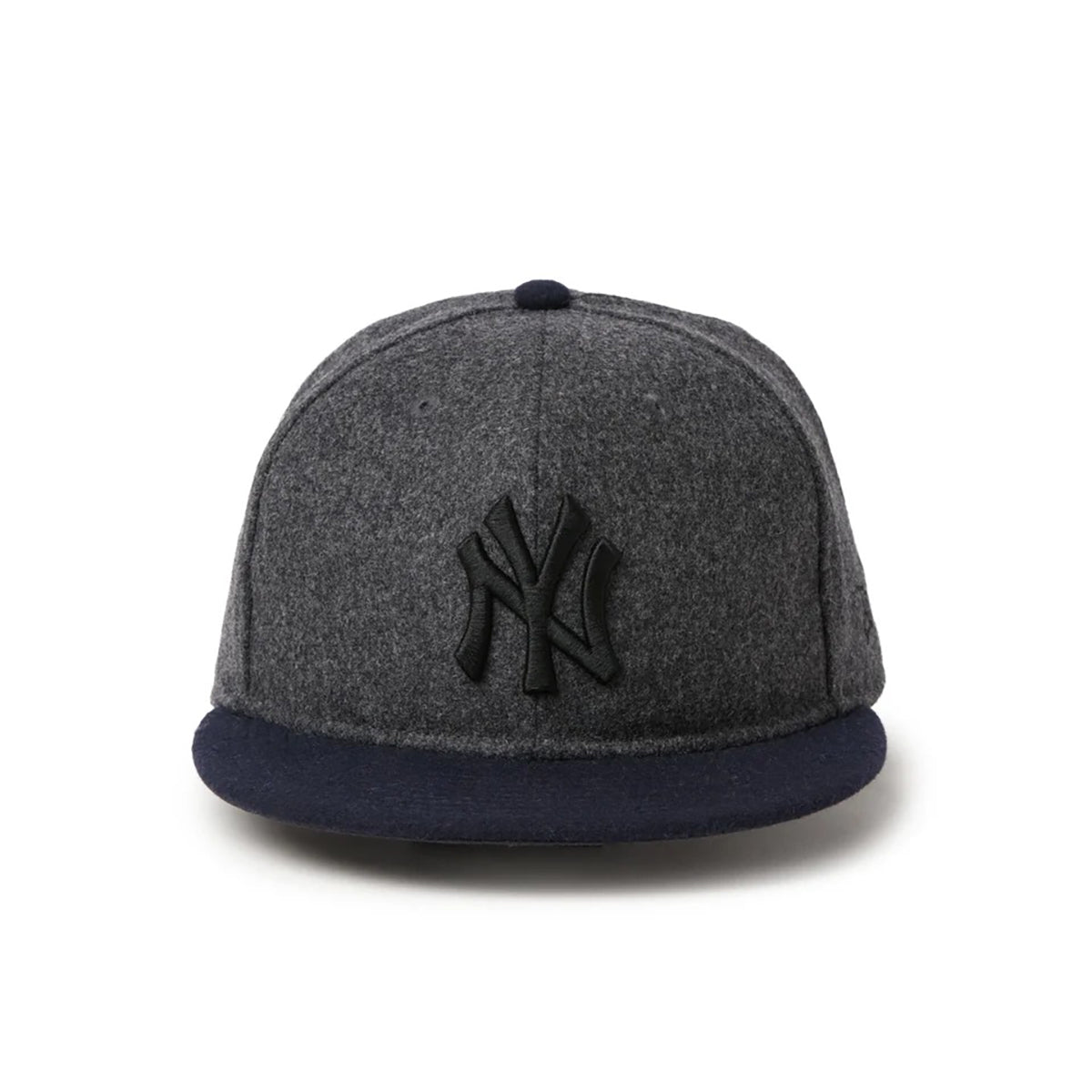 NEW ERA NEW YORK YANKEES MELTON SOFT BUCKRAM 9FIFTY ニューエラ ニューヨーク ヤンキース メルトン ソフト バックラム 9FIFTY 15136997-108【メンズ キャップ 帽子 フェルト 保温性 フラットバイザー 26FW】