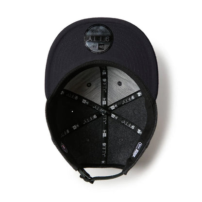 NEW ERA NEW YORK YANKEES MELTON SOFT BUCKRAM 9FIFTY ニューエラ ニューヨーク ヤンキース メルトン ソフト バックラム 9FIFTY 15136997-108【メンズ キャップ 帽子 フェルト 保温性 フラットバイザー 26FW】