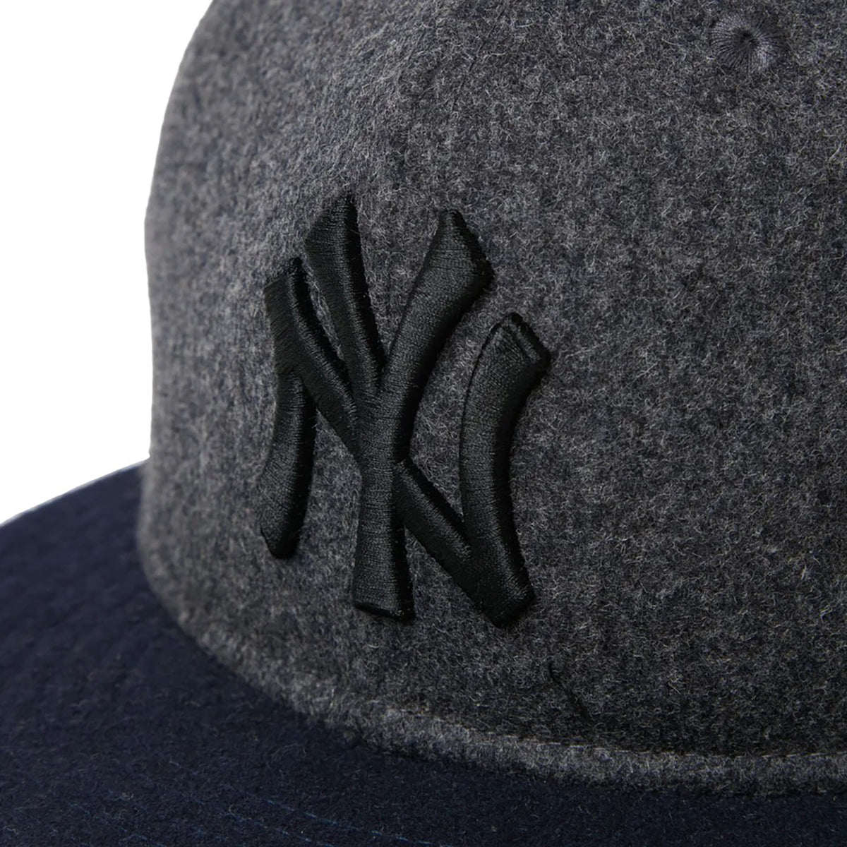 NEW ERA NEW YORK YANKEES MELTON SOFT BUCKRAM 9FIFTY ニューエラ ニューヨーク ヤンキース メルトン ソフト バックラム 9FIFTY 15136997-108【メンズ キャップ 帽子 フェルト 保温性 フラットバイザー 26FW】