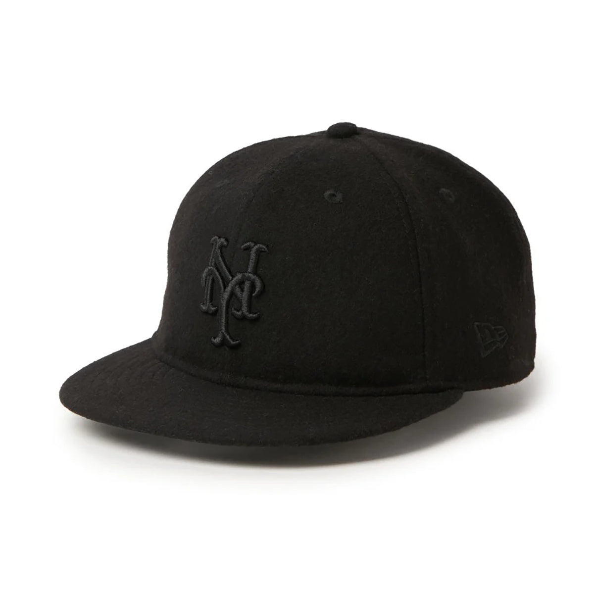 NEW ERA NEW YORK METS MELTON SOFT BUCKRAM 9FIFTY ニューエラ ニューヨーク メッツ メルトン ソフト バックラム 9FIFTY 15136998-108【メンズ キャップ 帽子 フェルト 保温性 フラットバイザー 26FW】
