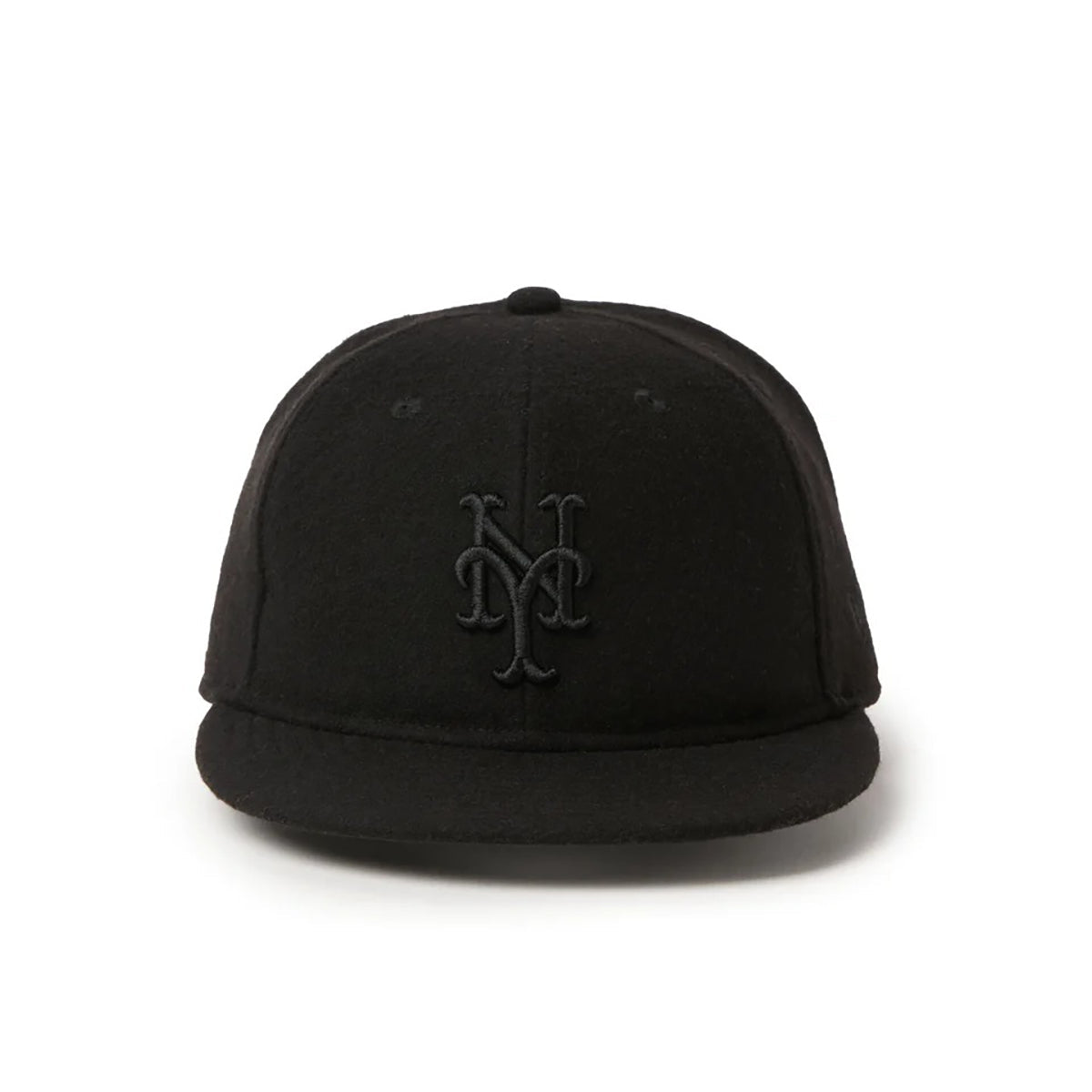 NEW ERA NEW YORK METS MELTON SOFT BUCKRAM 9FIFTY ニューエラ ニューヨーク メッツ メルトン ソフト バックラム 9FIFTY 15136998-108【メンズ キャップ 帽子 フェルト 保温性 フラットバイザー 26FW】