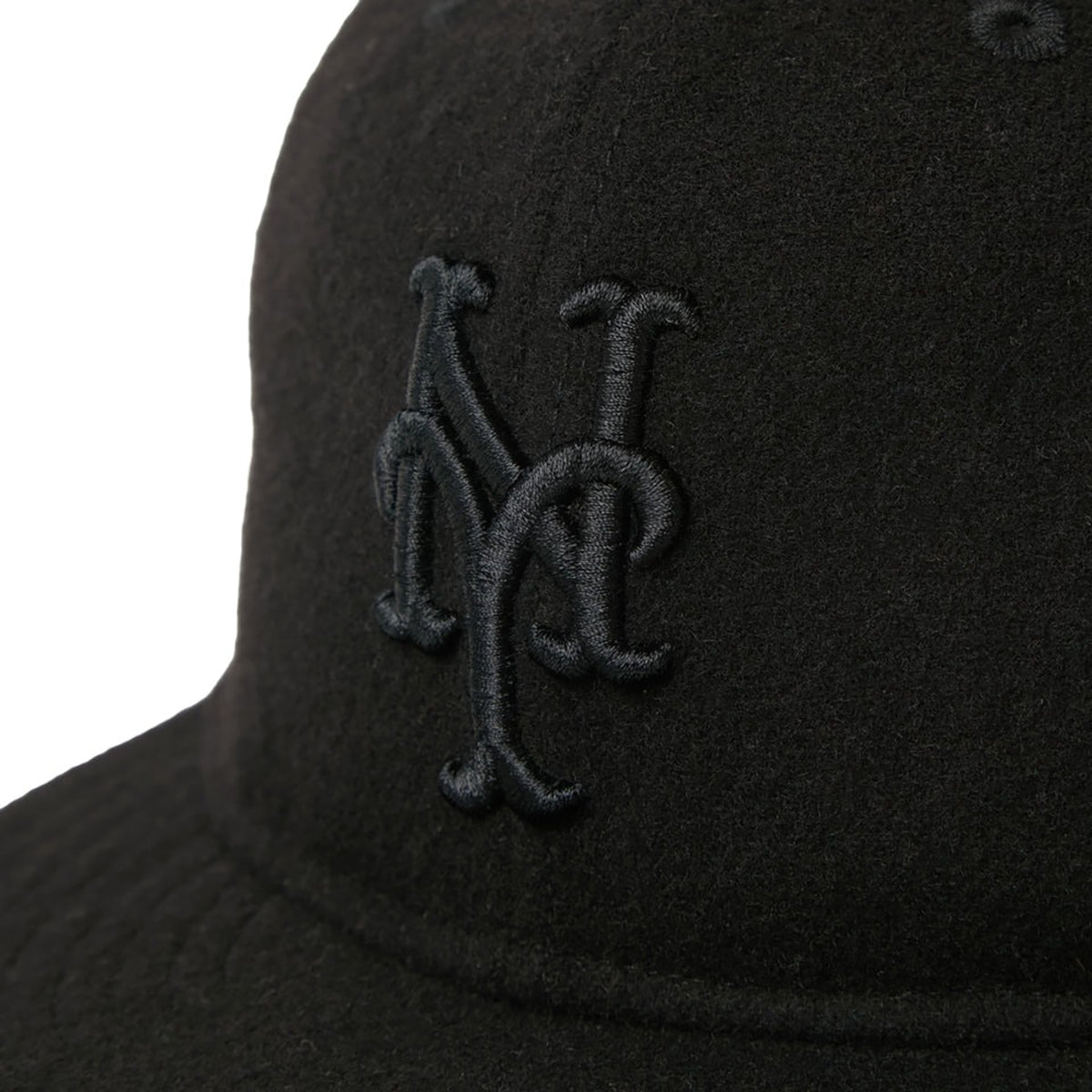 NEW ERA NEW YORK METS MELTON SOFT BUCKRAM 9FIFTY ニューエラ ニューヨーク メッツ メルトン ソフト バックラム 9FIFTY 15136998-108【メンズ キャップ 帽子 フェルト 保温性 フラットバイザー 26FW】