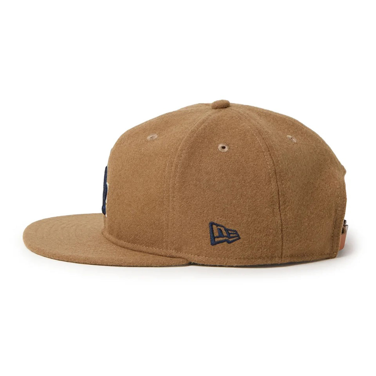 NEW ERA LOS ANGELES DODGERS MELTON SOFT BUCKRAM 9FIFTY ニューエラ ロサンゼルス ドジャース メルトン ソフト バックラム 9FIFTY 15136999-108【メンズ キャップ 帽子 フェルト 保温性 フラットバイザー 26FW】