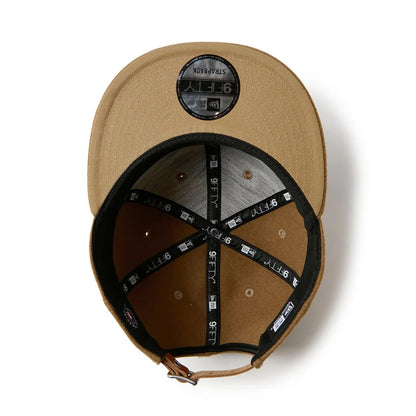 NEW ERA LOS ANGELES DODGERS MELTON SOFT BUCKRAM 9FIFTY ニューエラ ロサンゼルス ドジャース メルトン ソフト バックラム 9FIFTY 15136999-108【メンズ キャップ 帽子 フェルト 保温性 フラットバイザー 26FW】