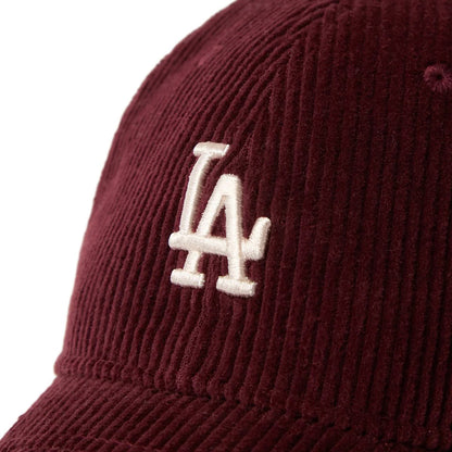 NEW ERA LOS ANGELES DODGERS 8W CORDUROY 9TWENTY ニューエラ ロサンゼルス ドジャース 8W コーデュロイ 9TWENTY 15137281-108【メンズ キャップ 帽子 コーデュロイ カーブドバイザー 26FW】