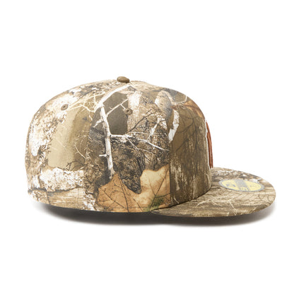NEW ERA NEW YORK YANKEES REALTREE CAMO 59FIFTY ニューエラ ニューヨーク ヤンキース リアルツリー カモ ナインフィフティ 15137353【メンズ キャップ リアルツリーカモ カモフラージュ フラットバイザー  26FW】