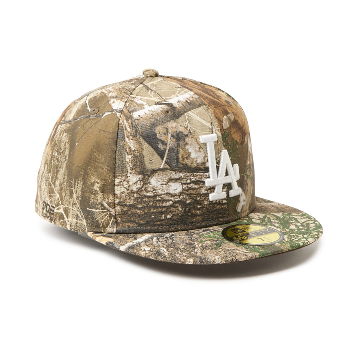 NEW ERA LOS ANGELES DODGERS REALTREE CAMO 59FIFTY ニューエラ ロサンゼルス ドジャース リアルツリー カモ ナインフィフティ 15137374【メンズ キャップ リアルツリーカモ カモフラージュ フラットバイザー  26FW】