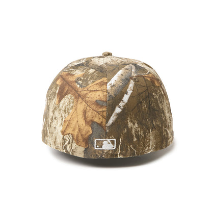 NEW ERA LOS ANGELES DODGERS REALTREE CAMO 59FIFTY ニューエラ ロサンゼルス ドジャース リアルツリー カモ ナインフィフティ 15137374【メンズ キャップ リアルツリーカモ カモフラージュ フラットバイザー  26FW】