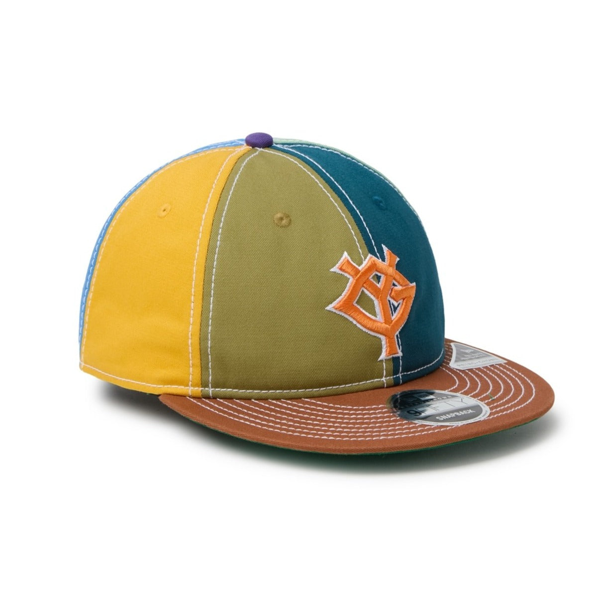 NEW ERA YOMIURI GIANTS RETRO CROWN 9FIFTY Sean Wotherspoon ニューエラ 読売ジャイアンツ レトロクラウン 9FIFTY 15156290【メンズ コラボ ヴィンテージウォッシュ コットン キャップ クロシェニット 26FW】
