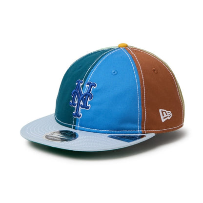 NEW ERA NEW YORK METS RETRO CROWN 9FIFTY Sean Wotherspoon ニューエラ ニューヨーク・メッツ レトロクラウン 9FIFTY 15156291【メンズ コラボ ヴィンテージウォッシュ コットン キャップ クロシェニット 26FW】