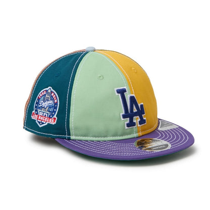 NEW ERA LOS ANGELES DODGERS RETRO CROWN 9FIFTY Sean Wotherspoon ニューエラ ロサンゼルス・ドジャース レトロクラウン 9FIFTY 15156292【メンズ コラボ ヴィンテージウォッシュ コットン キャップ クロシェニット 26FW】