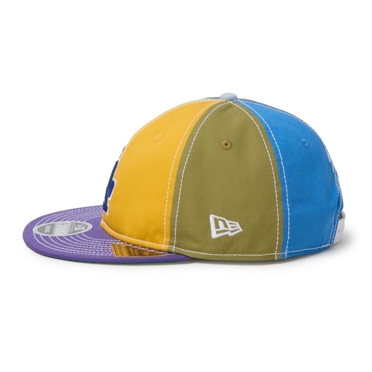 NEW ERA LOS ANGELES DODGERS RETRO CROWN 9FIFTY Sean Wotherspoon ニューエラ ロサンゼルス・ドジャース レトロクラウン 9FIFTY 15156292【メンズ コラボ ヴィンテージウォッシュ コットン キャップ クロシェニット 26FW】