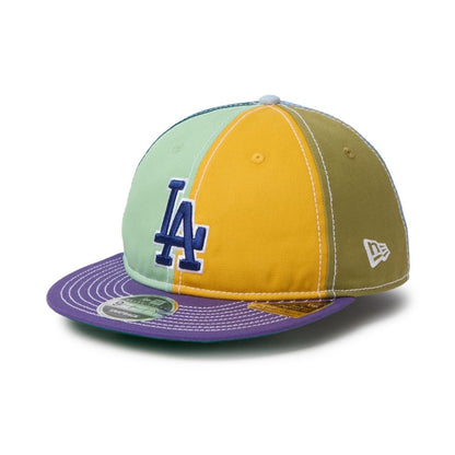 NEW ERA LOS ANGELES DODGERS RETRO CROWN 9FIFTY Sean Wotherspoon ニューエラ ロサンゼルス・ドジャース レトロクラウン 9FIFTY 15156292【メンズ コラボ ヴィンテージウォッシュ コットン キャップ クロシェニット 26FW】