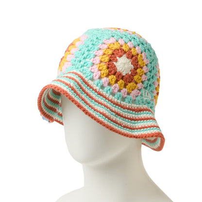 NEW ERA CROCHET KNIT BUCKET Sean Wotherspoon ニューエラ クロシェ ニット バケット ショーン・ウォザースプーン 15156375【メンズ コラボ クロシェ バケットハット 26FW】