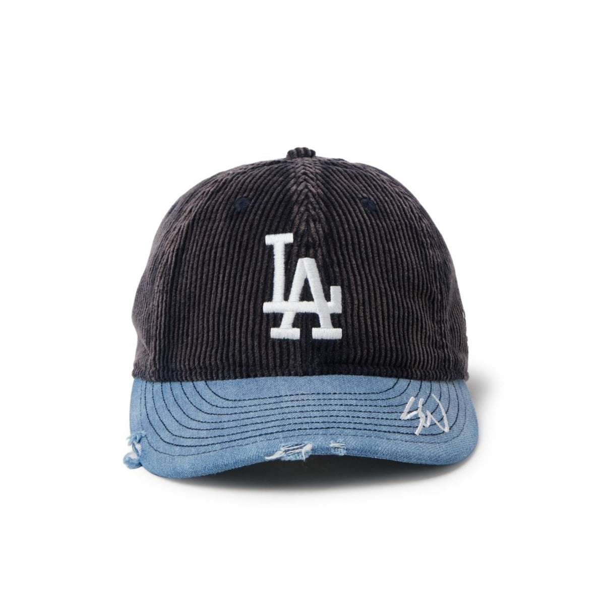 NEW ERA LOS ANGELES DODGERS 9THIRTY Sean Wotherspoon ニューエラ ロサンゼルス・ドジャース 9THIRTY 15156447【メンズ コラボ ヴィンテージウォッシュ コットン キャップ クロシェニット 26FW】