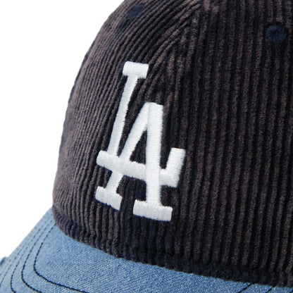 NEW ERA LOS ANGELES DODGERS 9THIRTY Sean Wotherspoon ニューエラ ロサンゼルス・ドジャース 9THIRTY 15156447【メンズ コラボ ヴィンテージウォッシュ コットン キャップ クロシェニット 26FW】