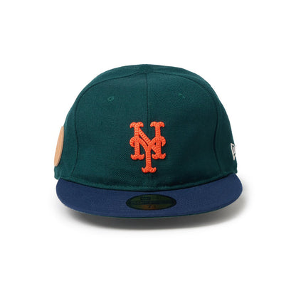 NEW ERA NEW YORK METS SOFT BUCKRAM 59FIFTY Direction By TAKAYUKI OHASHI（the Apartment） ニューエラ  15171669-108【メンズ キャップ 帽子 アウトドア フラットバイザー 26FW】