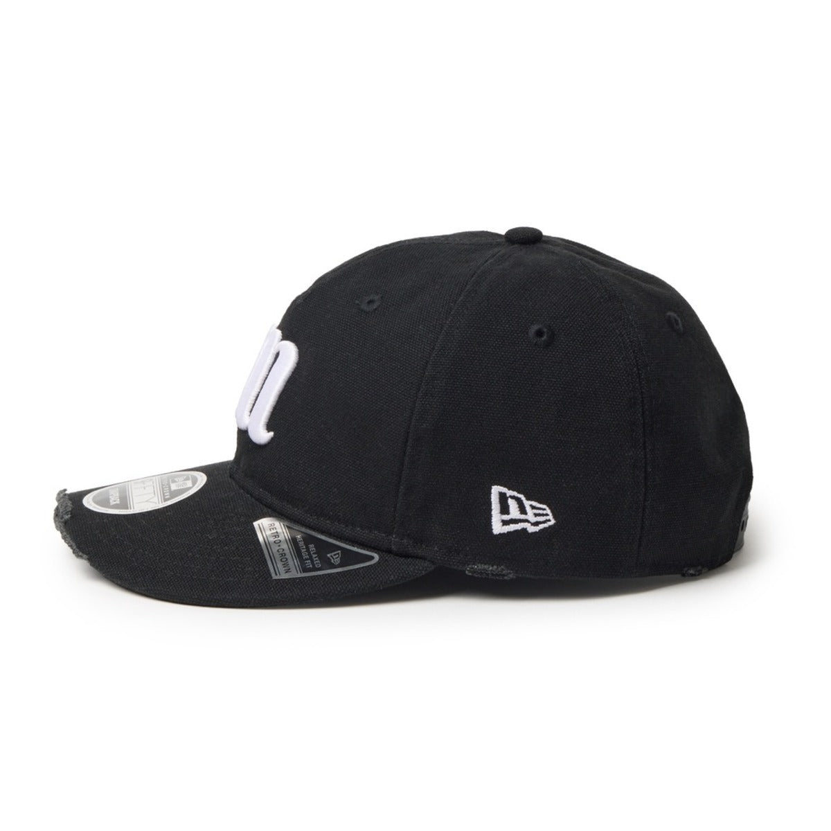 NEW ERA MINNANO DAMAGE RETRO CROWN 9FIFTY Powered by Goro (MIN-NANO) ニューエラ ミンナノ ダメージ レトロクラウン 9FIFTY 15175389【メンズ アウトドア スポーツ カジュアル キャップ 26FW】