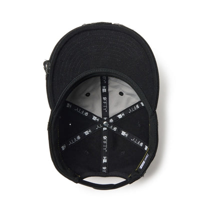 NEW ERA MINNANO DAMAGE RETRO CROWN 9FIFTY Powered by Goro (MIN-NANO) ニューエラ ミンナノ ダメージ レトロクラウン 9FIFTY 15175389【メンズ アウトドア スポーツ カジュアル キャップ 26FW】