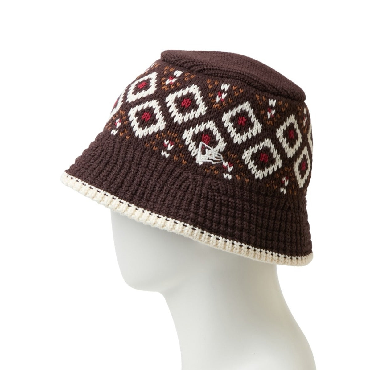 NEW ERA KNIT BUCKET Powered by Goro (MIN-NANO) ニューエラ ニット バケット パワード バイ ゴロー（ミンナノ） 15175398【メンズ バケットハット ストリート カジュアル ライフスタイル 26FW】