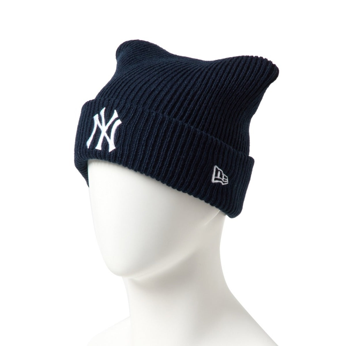 NEW ERA NEW YORK YANKEES SQUARE KNIT Powered by Goro (MIN-NANO) ニューエラ ニューヨーク・ヤンキース スクエア ニット パワード バイ ゴロー（ミンナノ） 15176536【メンズ ニットキャップ　ストリート カジュアル ライフスタイル 26FW】