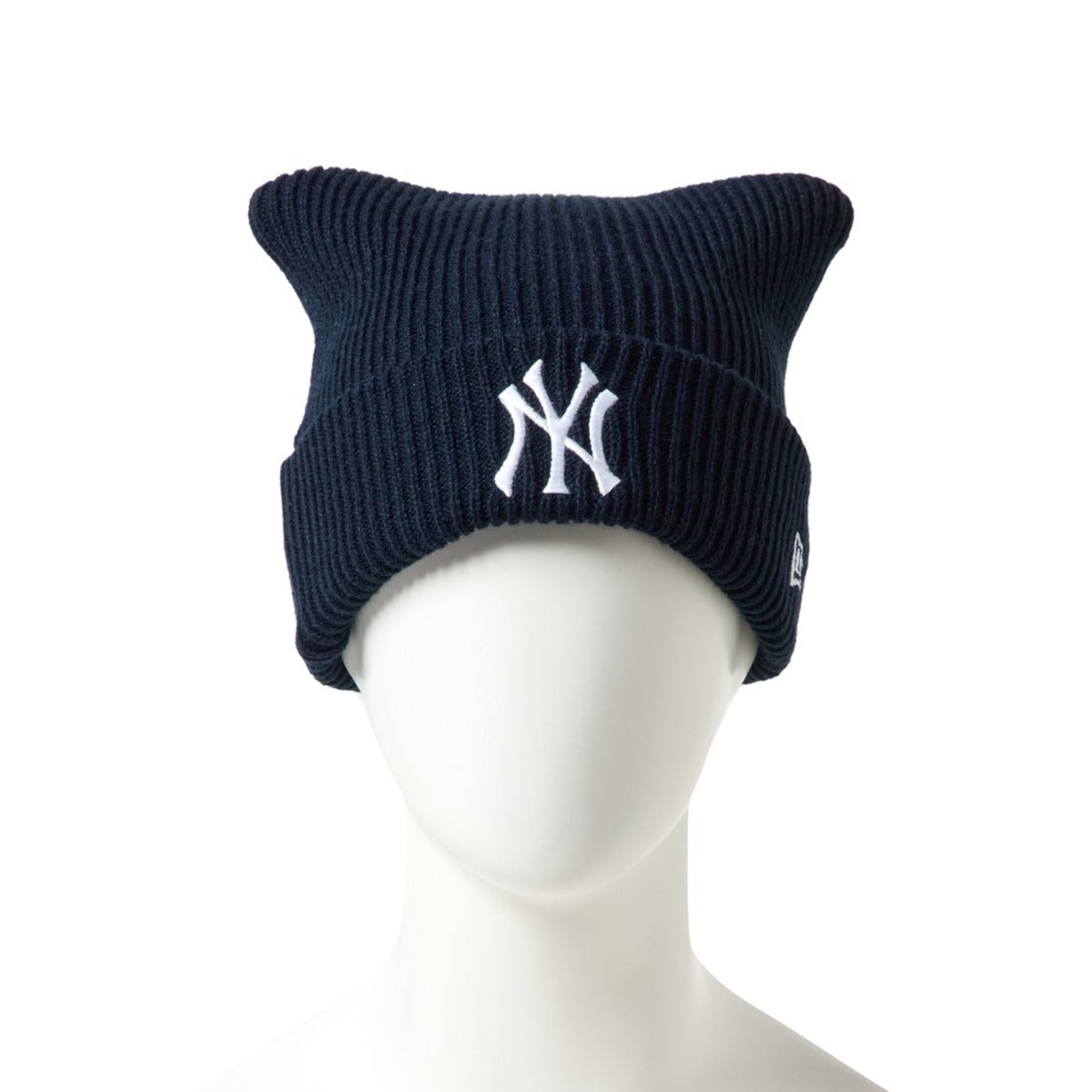 NEW ERA NEW YORK YANKEES SQUARE KNIT Powered by Goro (MIN-NANO) ニューエラ ニューヨーク・ヤンキース スクエア ニット パワード バイ ゴロー（ミンナノ） 15176536【メンズ ニットキャップ　ストリート カジュアル ライフスタイル 26FW】