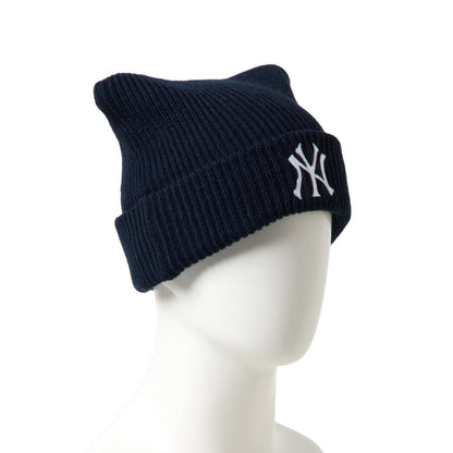 NEW ERA NEW YORK YANKEES SQUARE KNIT Powered by Goro (MIN-NANO) ニューエラ ニューヨーク・ヤンキース スクエア ニット パワード バイ ゴロー（ミンナノ） 15176536【メンズ ニットキャップ　ストリート カジュアル ライフスタイル 26FW】