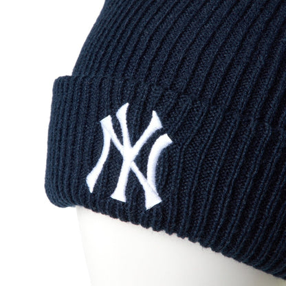 NEW ERA NEW YORK YANKEES SQUARE KNIT Powered by Goro (MIN-NANO) ニューエラ ニューヨーク・ヤンキース スクエア ニット パワード バイ ゴロー（ミンナノ） 15176536【メンズ ニットキャップ　ストリート カジュアル ライフスタイル 26FW】