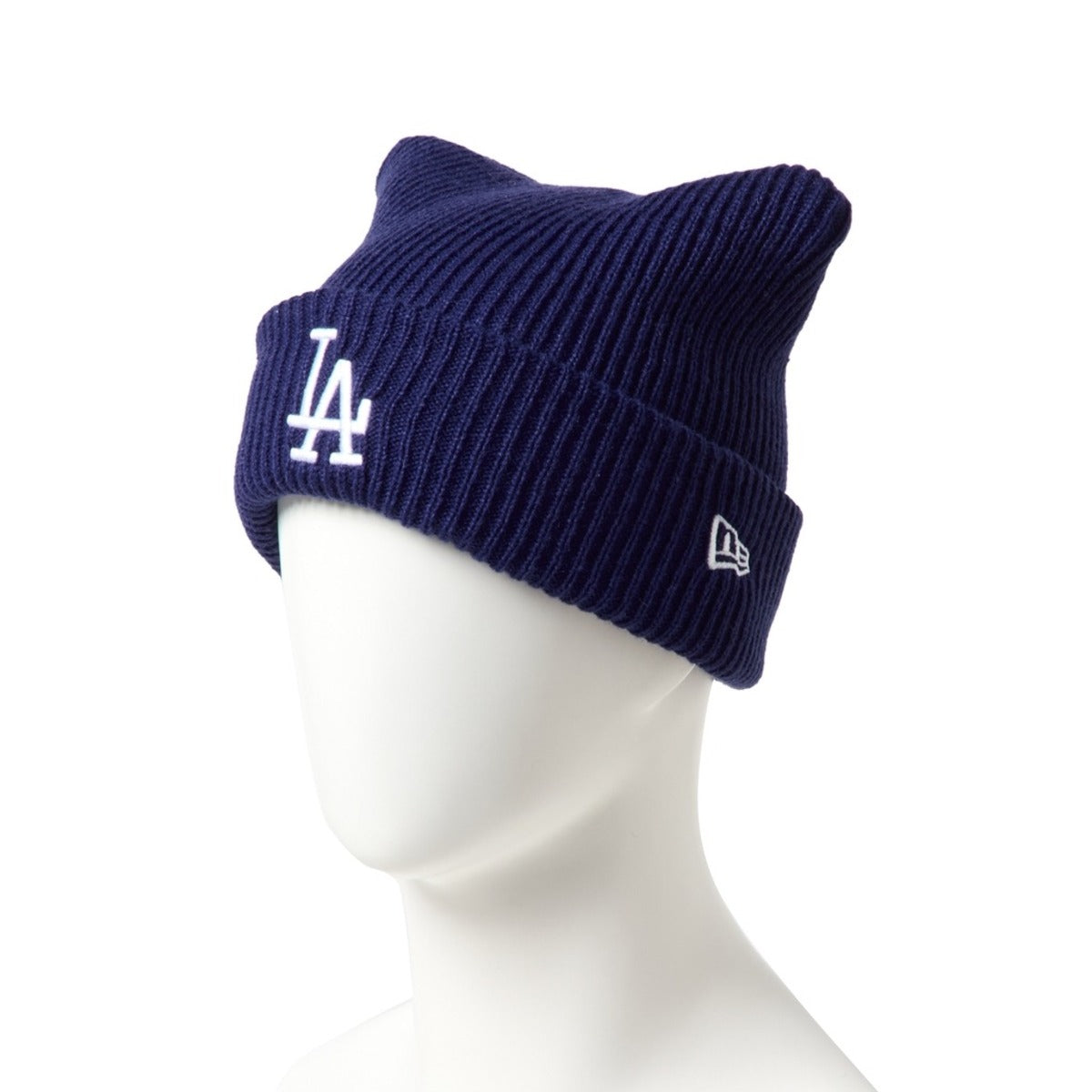 NEW ERA LOS ANGELES DODGERS SQUARE KNIT Powered by Goro (MIN-NANO) ニューエラ ロサンゼルス・ドジャース スクエア ニット パワード バイ ゴロー（ミンナノ） 15176537【メンズ ニットキャップ　ストリート カジュアル ライフスタイル 26FW】
