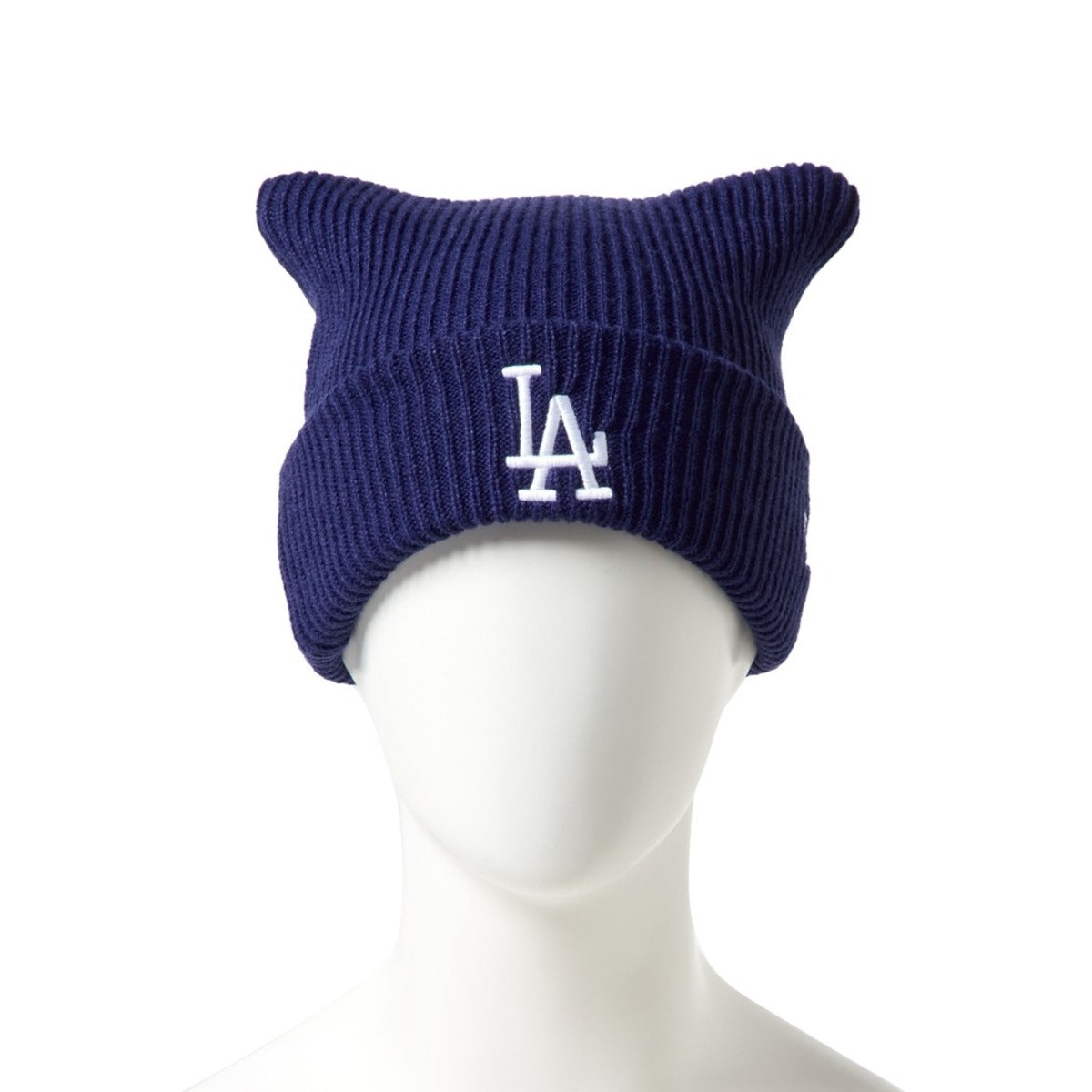 NEW ERA LOS ANGELES DODGERS SQUARE KNIT Powered by Goro (MIN-NANO) ニューエラ ロサンゼルス・ドジャース スクエア ニット パワード バイ ゴロー（ミンナノ） 15176537【メンズ ニットキャップ　ストリート カジュアル ライフスタイル 26FW】