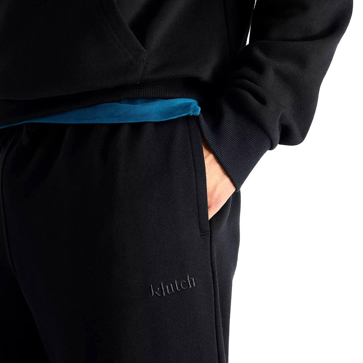 New Balance Klutch x New Balance Cotton Fleece Pants Option 2 ニューバランス Klutch X NB コットンフリースパンツオプション2 MB61M04W【メンズ スポーツウェア フレンチテリー 刺繍ロゴ リラックスフィット 26FW】
