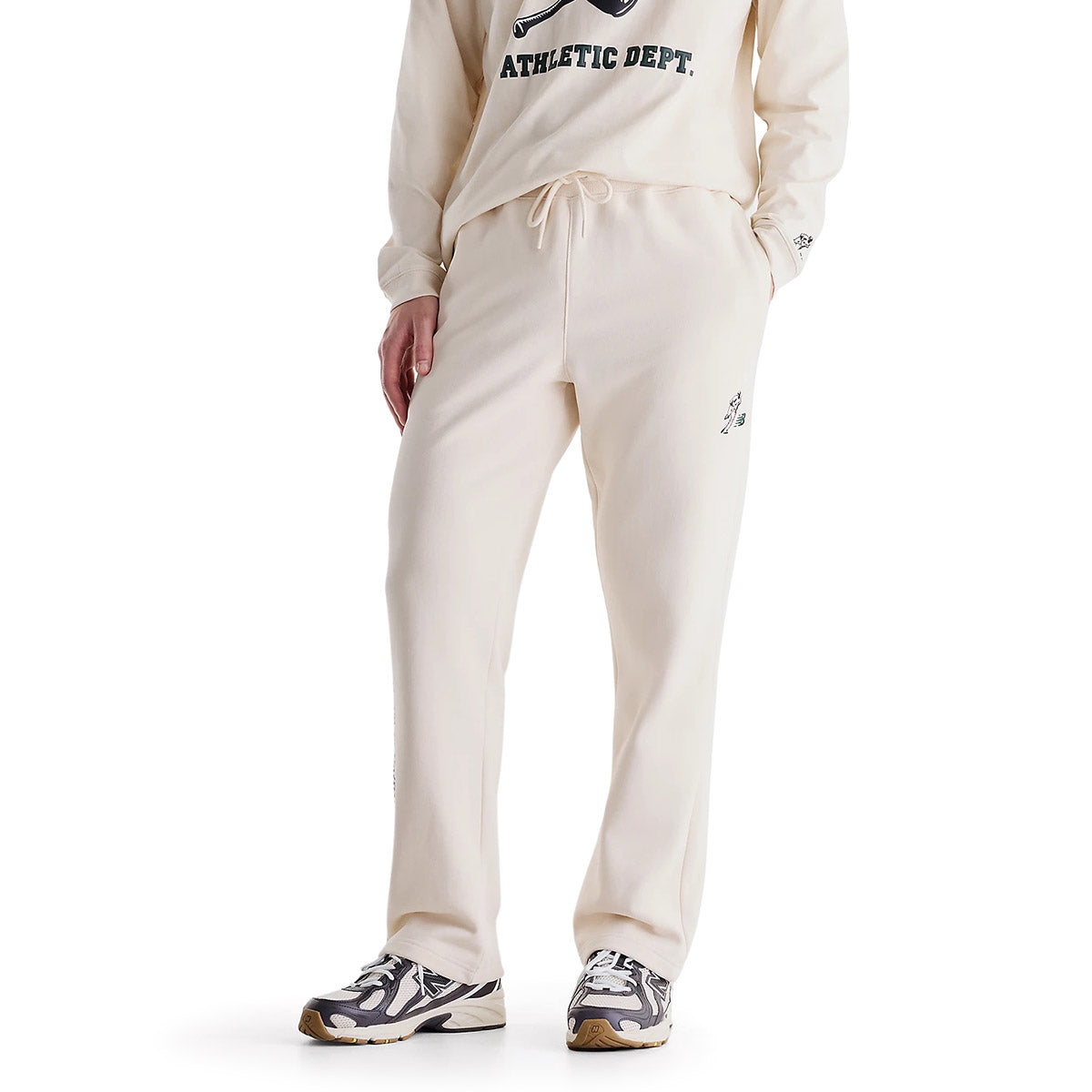 New Balance Shohei Ohtani Signature Sweatpants ニューバランス 大谷翔平 シグネチャースウェットパンツ MB62G4PR【メンズ コットンフリース スウェットパンツ ロングパンツ 刺繍ロゴ 26FW】