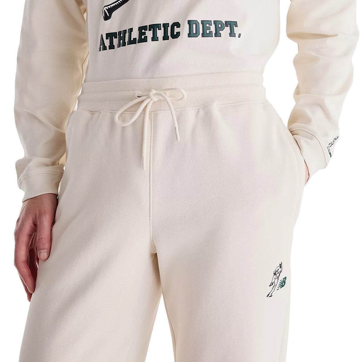 New Balance Shohei Ohtani Signature Sweatpants ニューバランス 大谷翔平 シグネチャースウェットパンツ MB62G4PR【メンズ コットンフリース スウェットパンツ ロングパンツ 刺繍ロゴ 26FW】