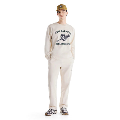 New Balance Shohei Ohtani Signature Sweatpants ニューバランス 大谷翔平 シグネチャースウェットパンツ MB62G4PR【メンズ コットンフリース スウェットパンツ ロングパンツ 刺繍ロゴ 26FW】