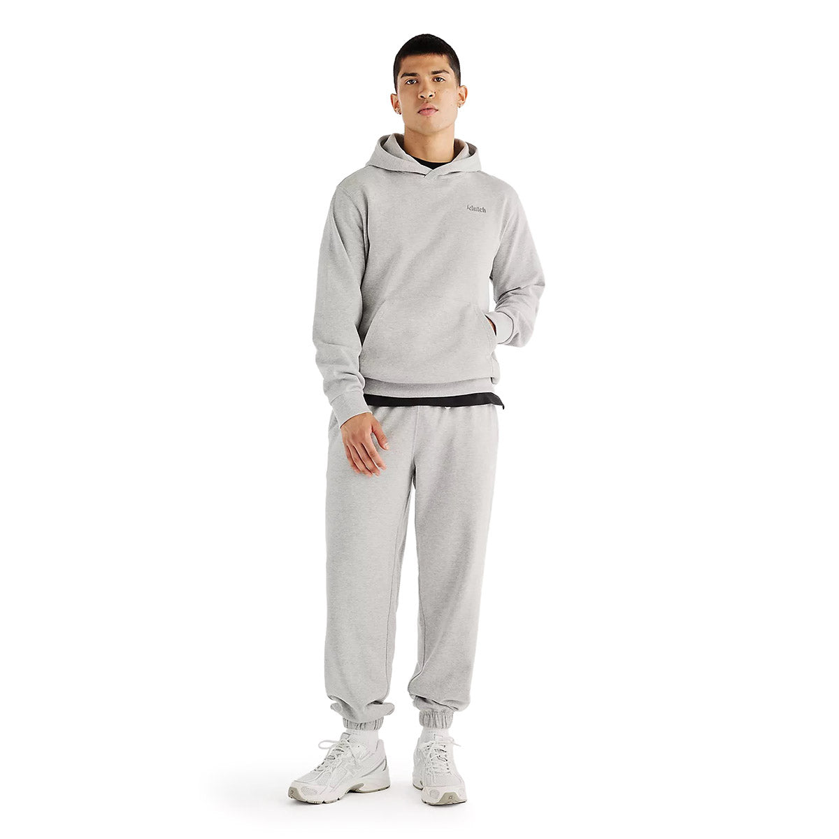 New Balance Klutch X NB Cotton Sweat Hoodie ニューバランス Klutch X NB コットンスウェットフーディ MT62H57I【メンズ スウェットフーディ プルオーバー フード付き 裏起毛 刺繍 26FW】