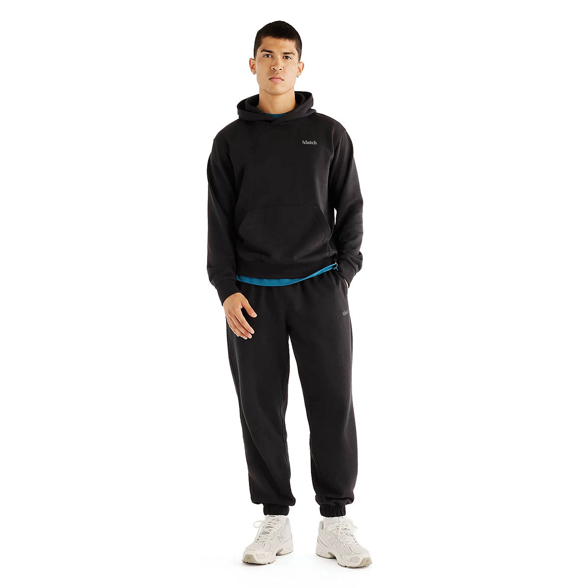New Balance Klutch X NB Cotton Sweat Hoodie ニューバランス Klutch X NB コットンスウェットフーディ MT62H57I【メンズ スウェットフーディ プルオーバー フード付き 裏起毛 刺繍 26FW】