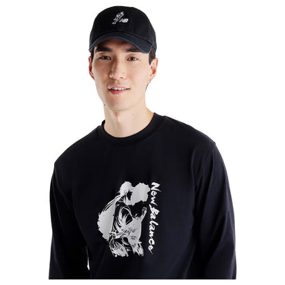 New Balance Shohei Ohtani Always On Graphic Long Sleeve T-Shirt ニューバランス 大谷翔平オールウェイズオングラフィックロングスリーブTシャツ MT62P34Q【メンズ 長袖Tシャツ ロンT グラフィックデザイン 速乾性 26FW】