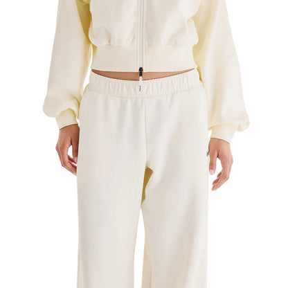 New Balance Klutch X NB Cotton Fleece Pant ニューバランス Klutch X NBコットンフリースパンツ WB61246H【レディース スウェットパンツ リラックスフィット ワイドレッグシルエット 刺繍ロゴ 26FW】