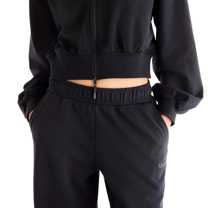 New Balance Klutch X NB Cotton Fleece Pant ニューバランス Klutch X NBコットンフリースパンツ WB61246H【レディース スウェットパンツ リラックスフィット ワイドレッグシルエット 刺繍ロゴ 26FW】