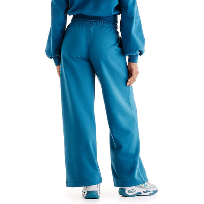 New Balance Klutch X NB Cotton Fleece Pant ニューバランス Klutch X NBコットンフリースパンツ WB61246H【レディース スウェットパンツ リラックスフィット ワイドレッグシルエット 刺繍ロゴ 26FW】