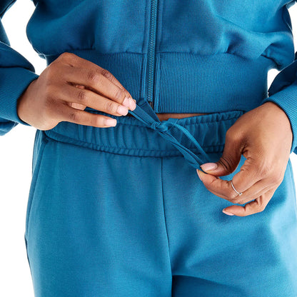 New Balance Klutch X NB Cotton Fleece Pant ニューバランス Klutch X NBコットンフリースパンツ WB61246H【レディース スウェットパンツ リラックスフィット ワイドレッグシルエット 刺繍ロゴ 26FW】